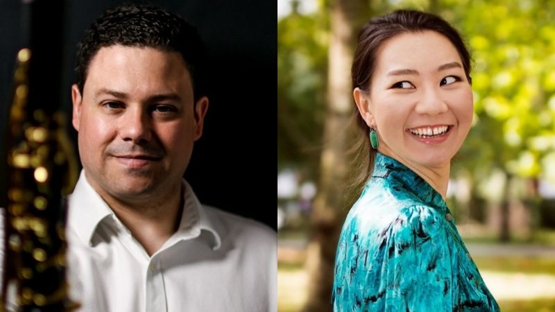 Peter Cigleris and Dina Duisen